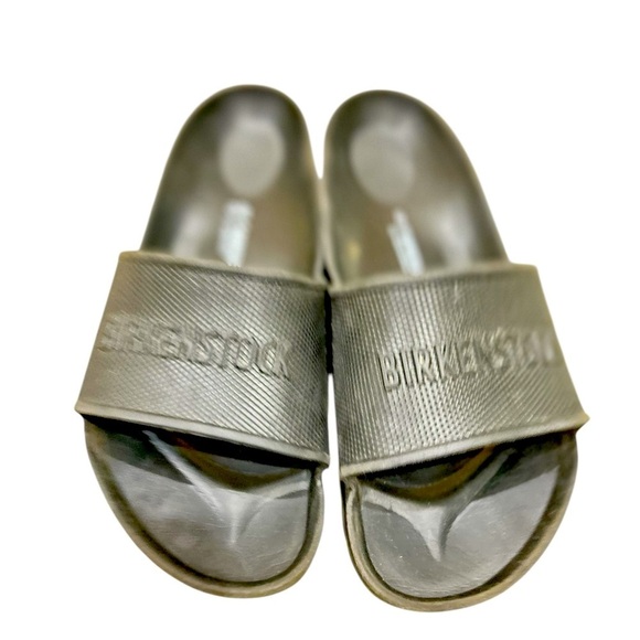 Birkenstock black Barbados beach Slide Sandals contoured Germany size Eu 42 - Picture 6 of 12